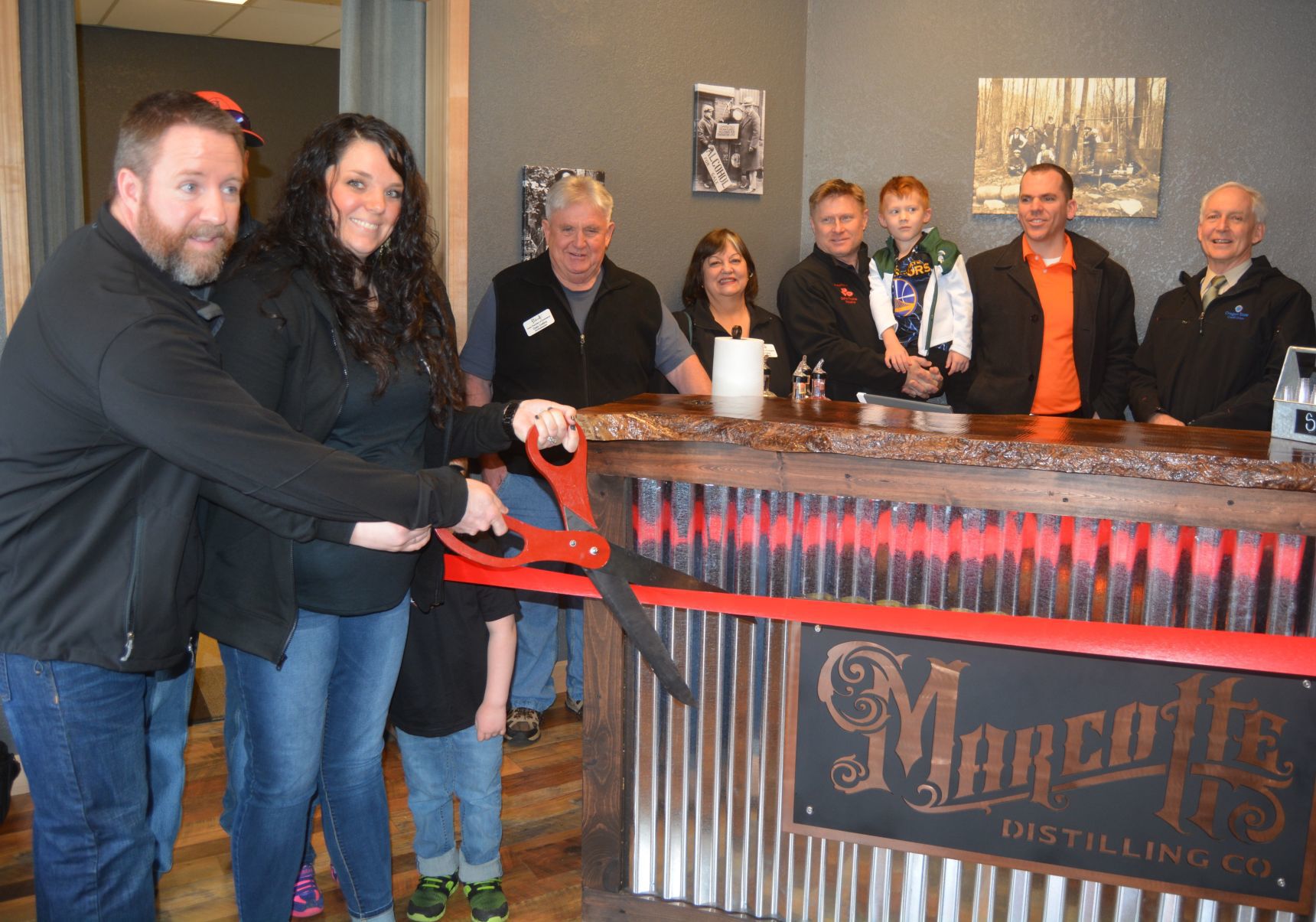 Ribbon-cutting: Marcotte Distilling